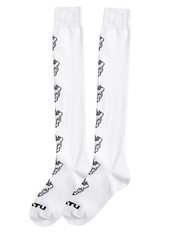 UTAA Crown Panther Knee Socks : White