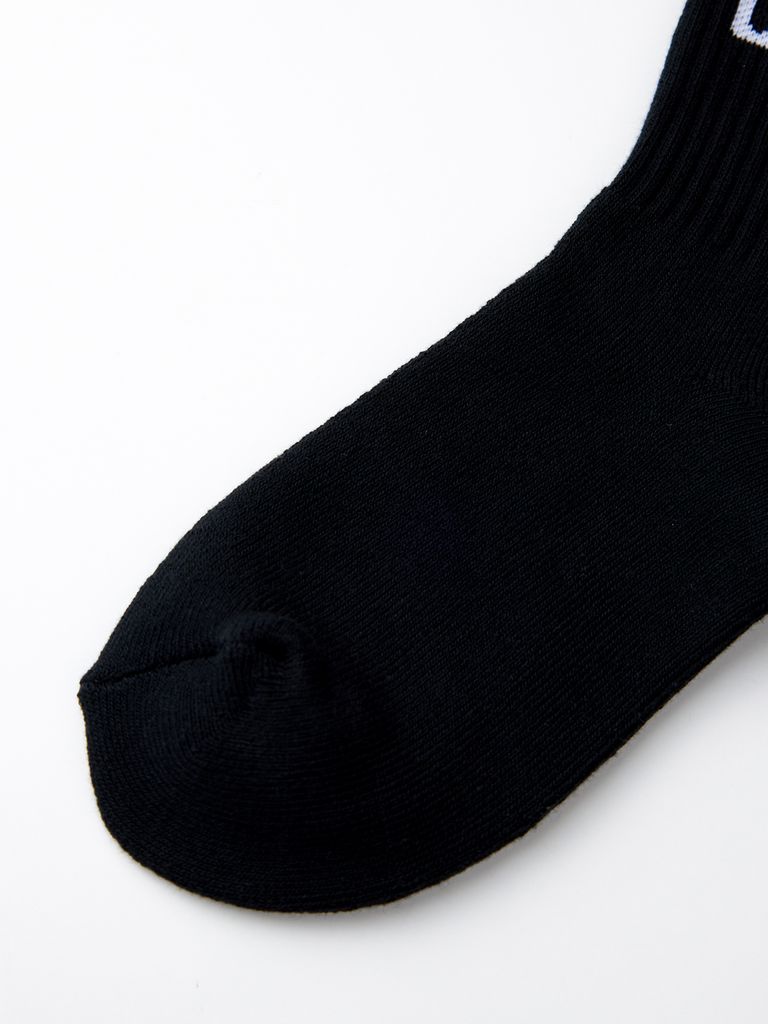 UTAA Simple Logo Socks : Women's Black