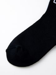 UTAA Simple Logo Socks : Women's Black