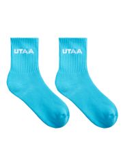 UTAA Simple Logo Socks : Women's Mint