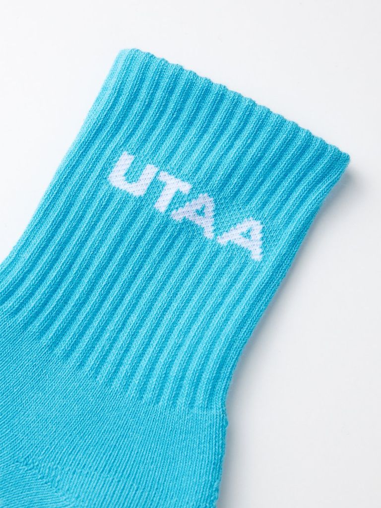 UTAA Simple Logo Socks : Women's Mint