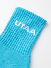 UTAA Simple Logo Socks : Women's Mint
