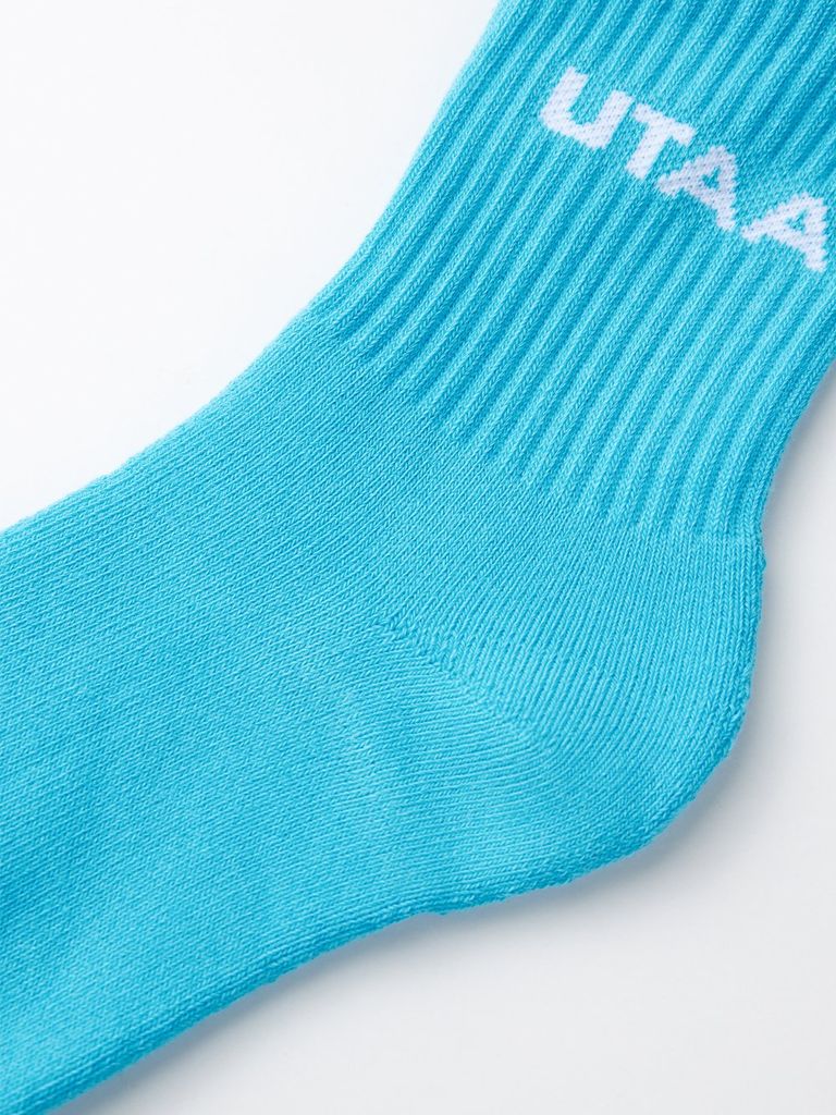 UTAA Simple Logo Socks : Women's Mint