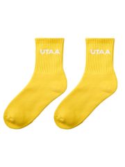 UTAA Simple Logo Socks : Women's