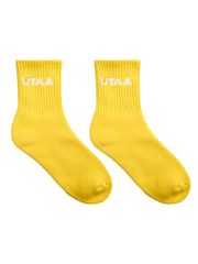 UTAA Simple Logo Socks : Women's