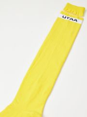 UTAA Passenger Logo Knee Socks : Yellow