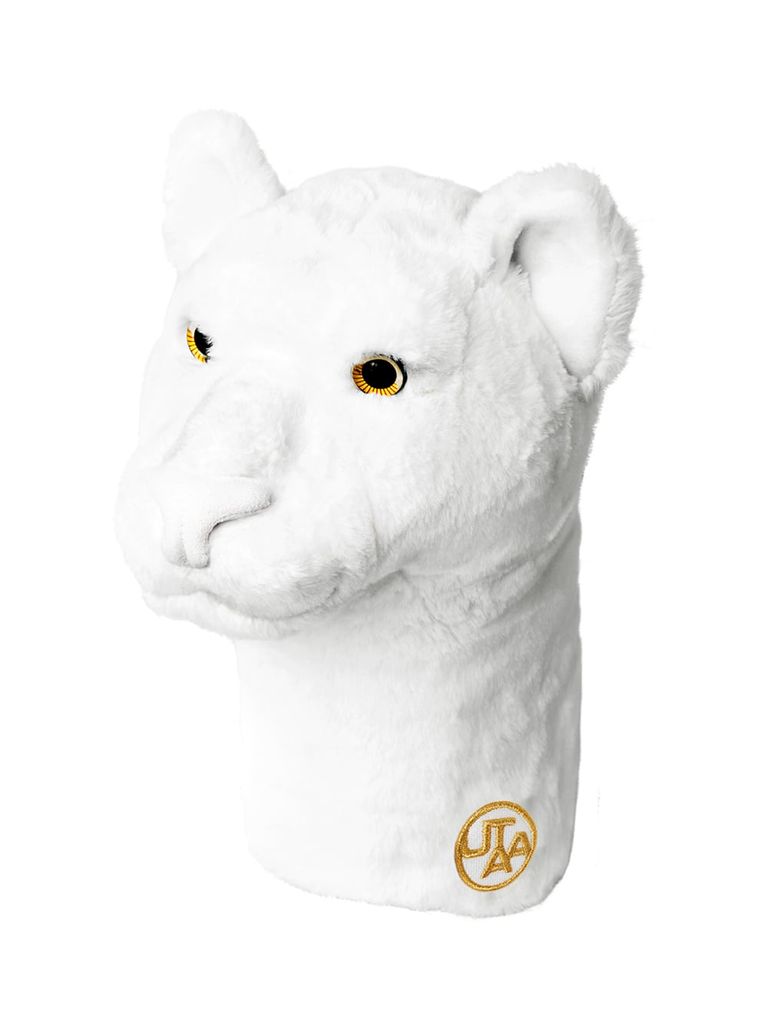 UTAA Panther Golf Wood Headcover : White
