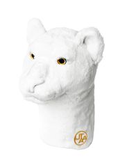 UTAA Panther Golf Wood Headcover : White