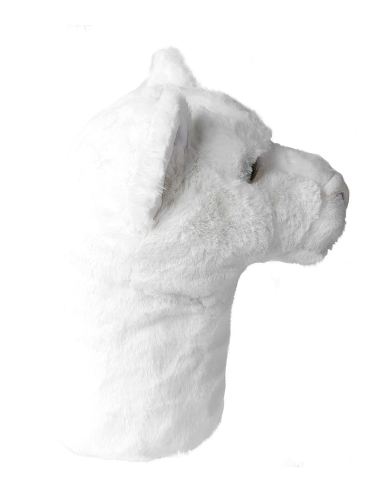 UTAA Panther Golf Wood Headcover : White