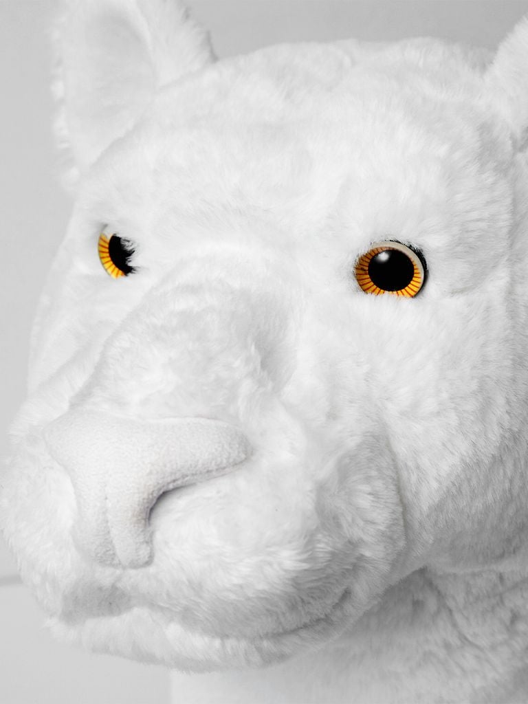 UTAA Panther Golf Wood Headcover : White