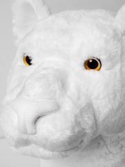 UTAA Panther Golf Wood Headcover : White