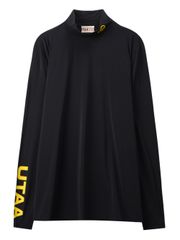 UTAA Logo Turtleneck Sleeve Sweat Suit : Women's Black