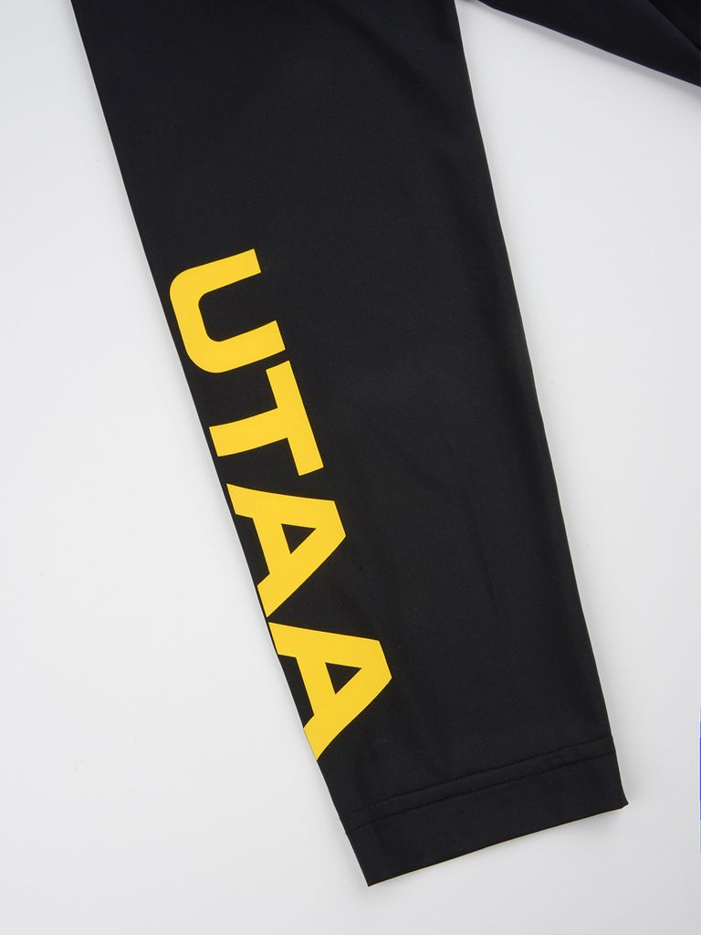 UTAA Logo Turtleneck Sleeve Sweat Suit : Men's Black