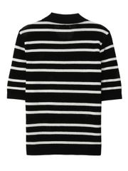 UTAA Putt Stripe Knit PK T-Shirts : Women's Black