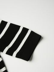 UTAA Putt Stripe Knit PK T-Shirts : Women's Black