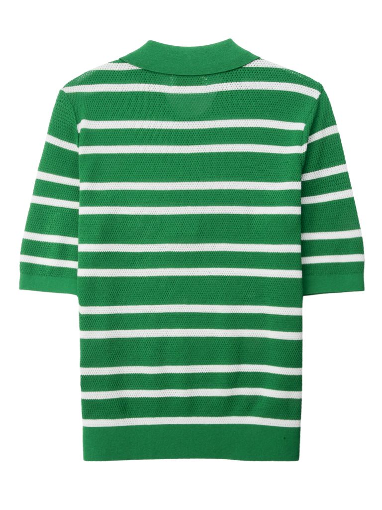 UTAA Putt Stripe Knit PK T-Shirts : Women's Green