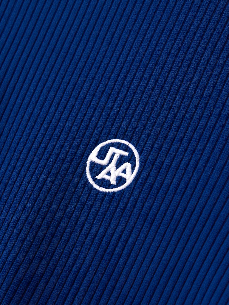 UTAA Pixel Ribbon Wave Pullover : Women's Blue