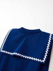 UTAA Pixel Ribbon Wave Pullover : Women's Blue