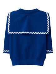 UTAA Pixel Ribbon Wave Pullover : Women's Blue