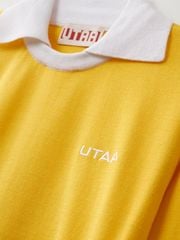 UTAA Logo Openneck Knit Pullover : Women's Yellow