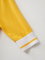 UTAA Logo Openneck Knit Pullover : Women's Yellow