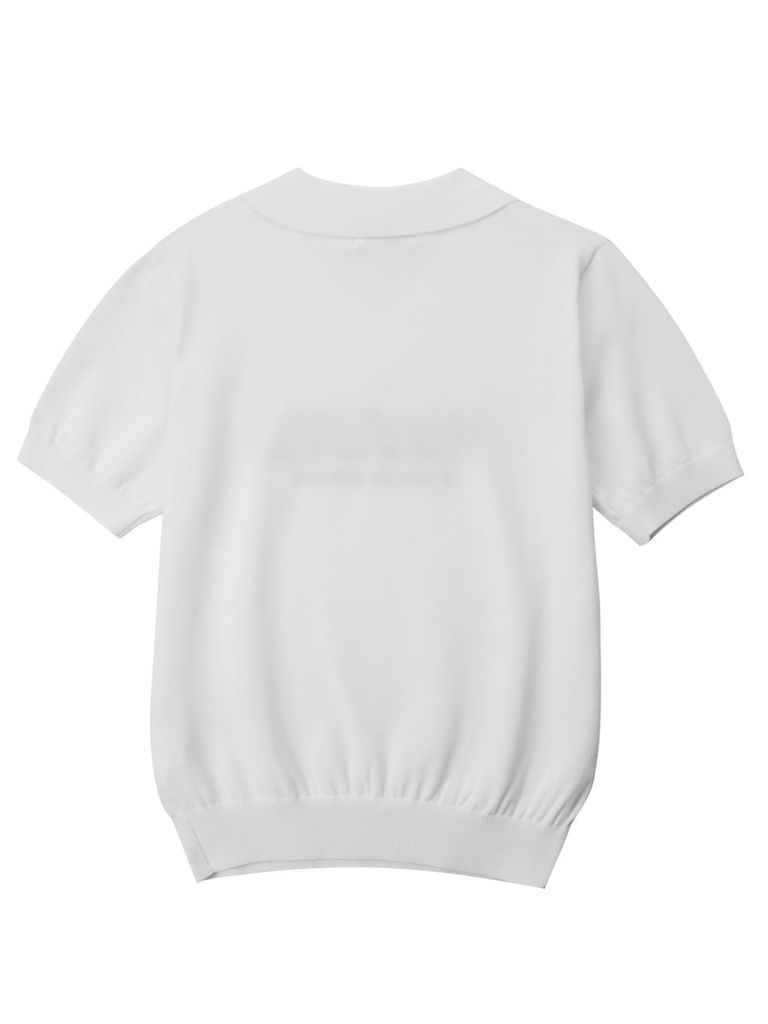 UTAA Putt Logo Knit PK T-Shirts : Women's White