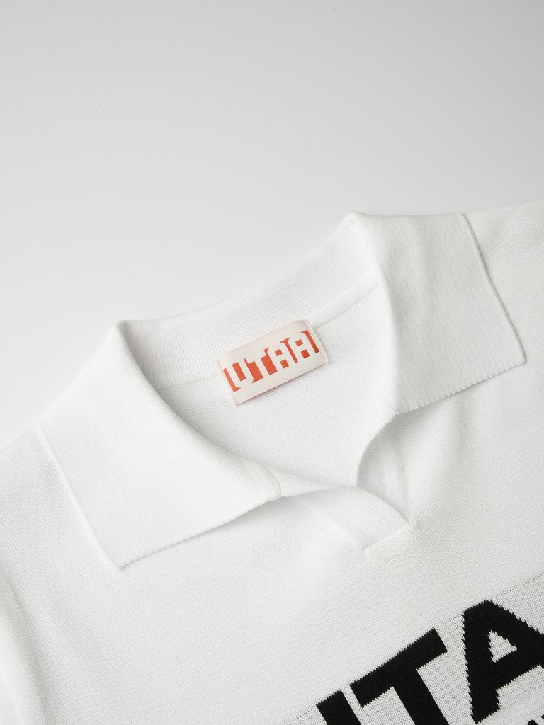 UTAA Putt Logo Knit PK T-Shirts : Women's White