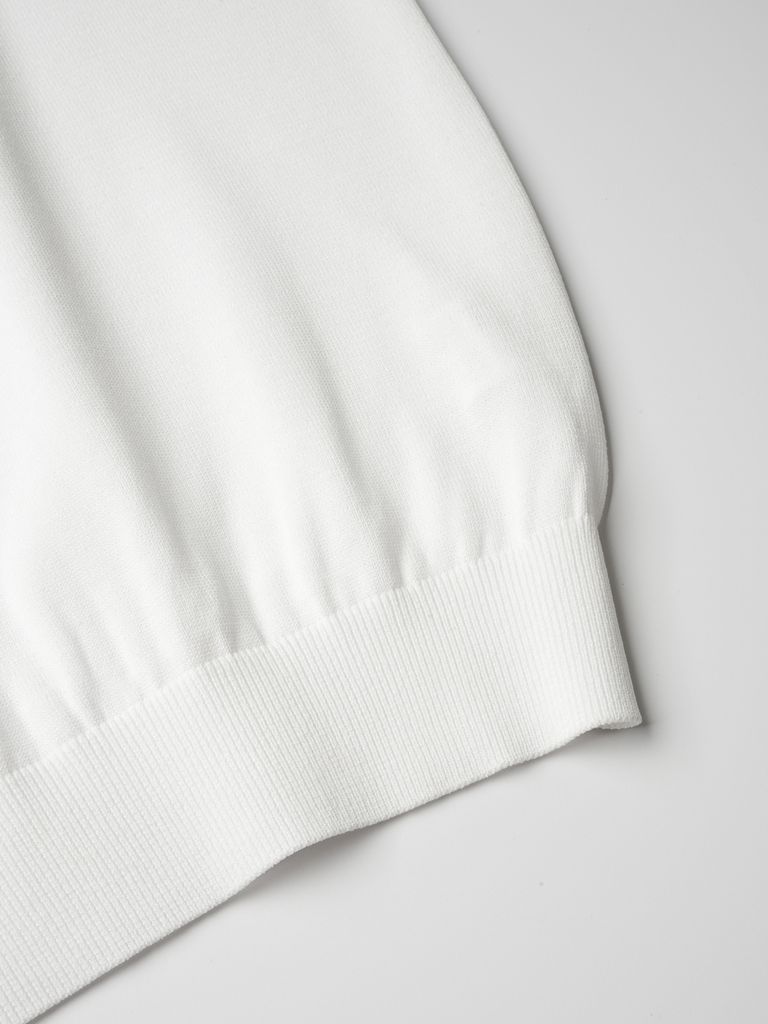 UTAA Putt Logo Knit PK T-Shirts : Women's White