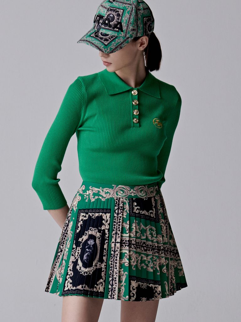 UTAA Gold Symbol PK Sleeve : Women's Green