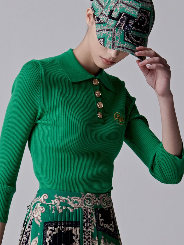 UTAA Gold Symbol PK Sleeve : Women's Green