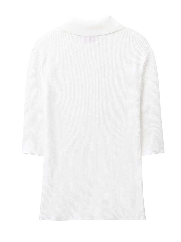UTAA Ton&Ton Knit PK T-Shirts : Women's White