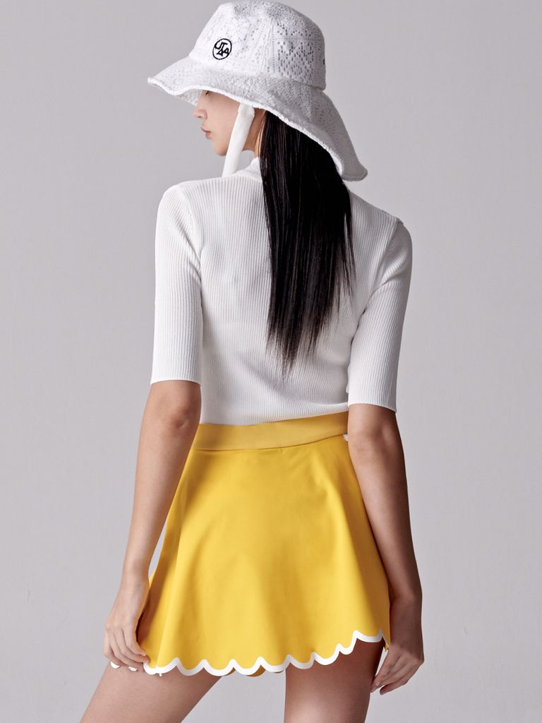 UTAA Ton&Ton Knit PK T-Shirts : Women's White