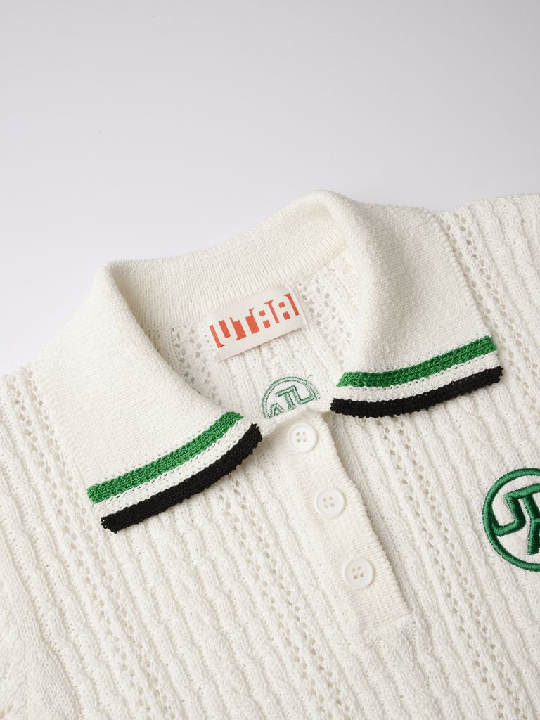 UTAA Putt Line PK Knit Sleeve : Women's White