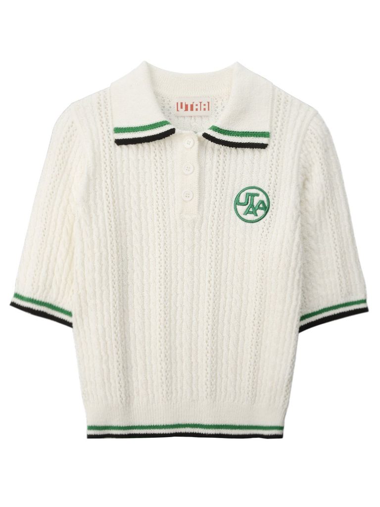 UTAA Putt Line PK Knit Sleeve : Women's White