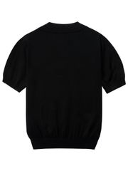 UTAA Putt Logo Knit PK T-Shirts : Men's Black