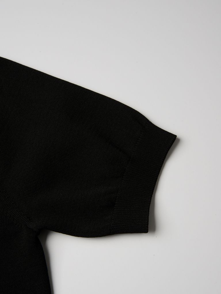 UTAA Putt Logo Knit PK T-Shirts : Men's Black