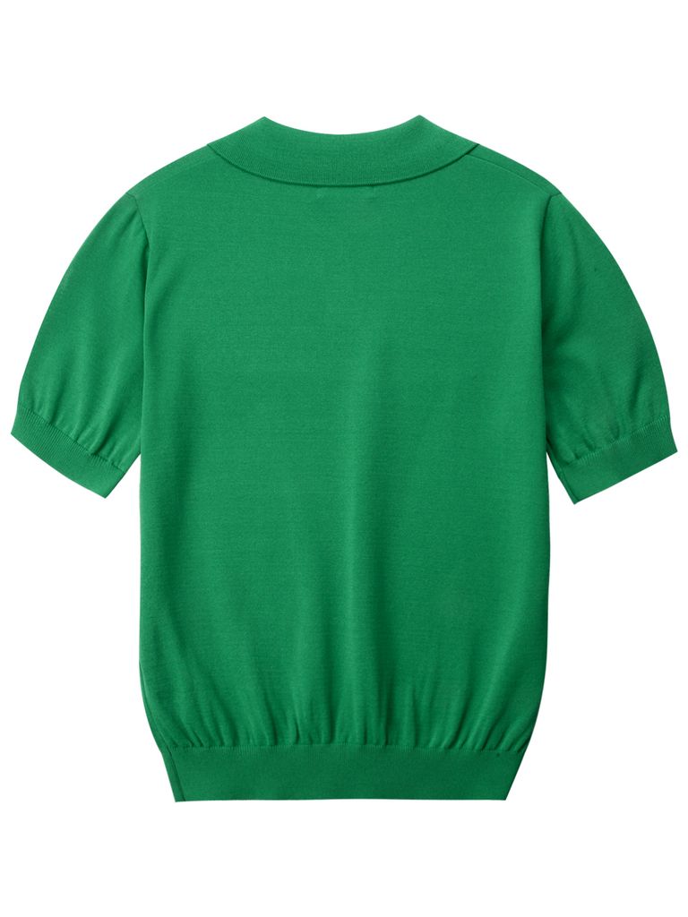 UTAA Putt Logo Knit PK T-Shirts : Men's Green