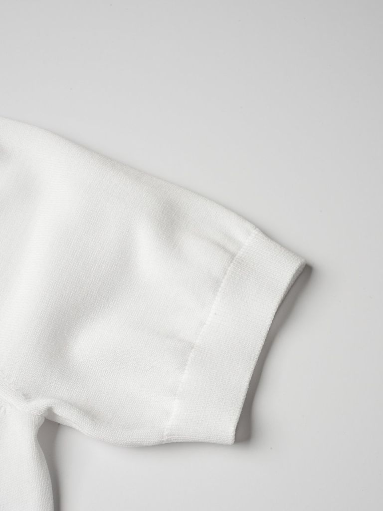 UTAA Putt Logo Knit PK T-Shirts : Men's White