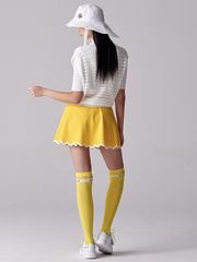 UTAA Punching Scasi Knit Vest : Women's White