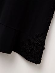 UTAA Flower Lace Sleeveless One-Piece: Women's Black