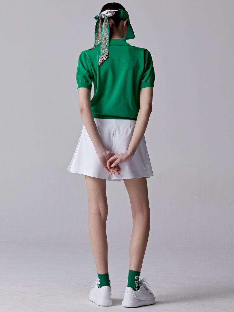 UTAA Ducat Short Skirt Pants : Women's White