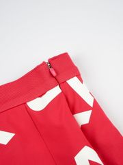 UTAA Logo Wave Flare Skirt : Women's Pink