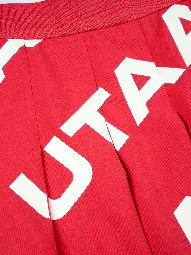 UTAA Logo Wave Flare Skirt : Women's Pink