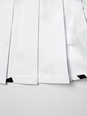UTAA Logo Wave Flare Skirt : Women's White