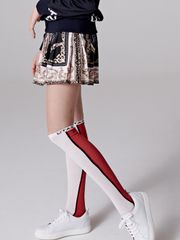 UTAA Baroque Short Skirt : White