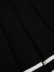UTAA Classy Stripe Knit Flare Skirt : Women's Black