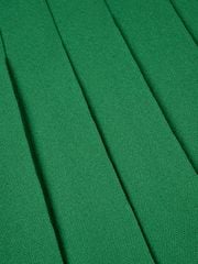 UTAA Classy Stripe Knit Flare Skirt : Women's Green