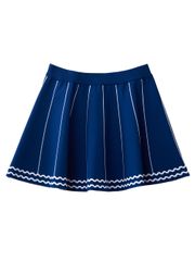 UTAA Pixel Wave Flare Skirt : Women's Blue