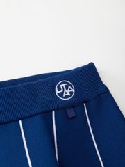 UTAA Pixel Wave Flare Skirt : Women's Blue