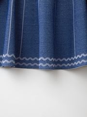 UTAA Pixel Wave Flare Skirt : Women's Blue